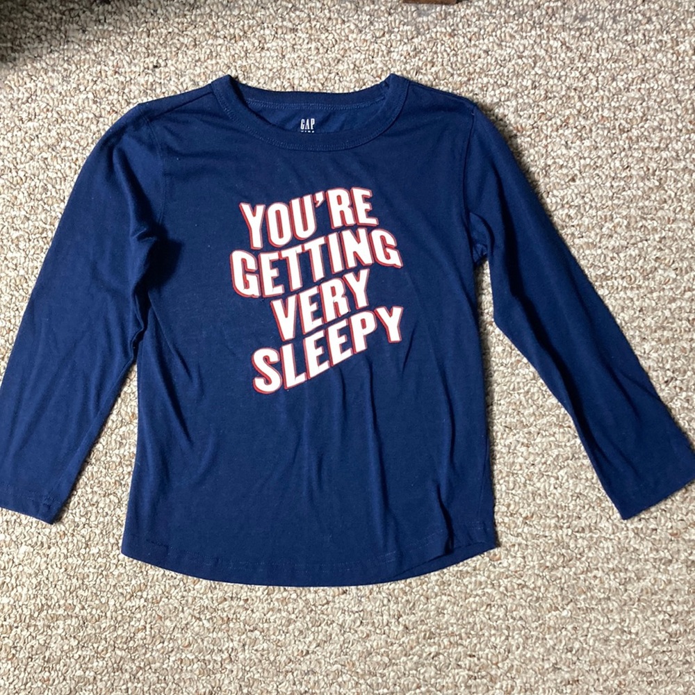 GAP Kids pj top unisex sz 6